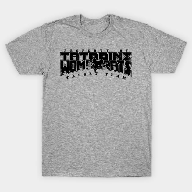 Fantasy Athletics: Tatooine Womp Rats T-Shirt by JMDCO